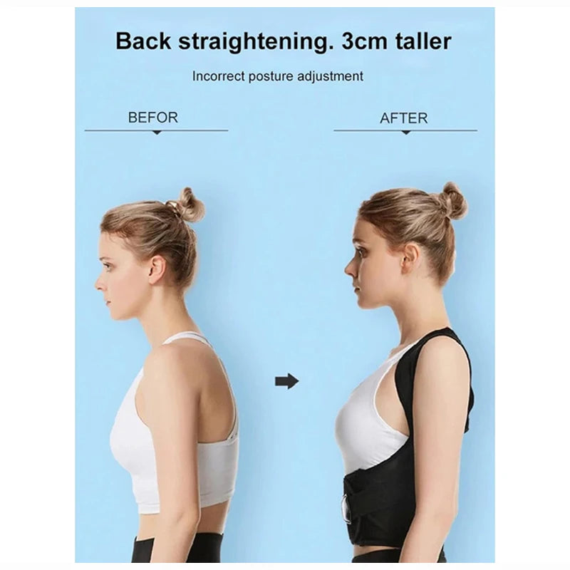 Posture Corrector for Women and Men, Adjustable Shoulder Posture Brace